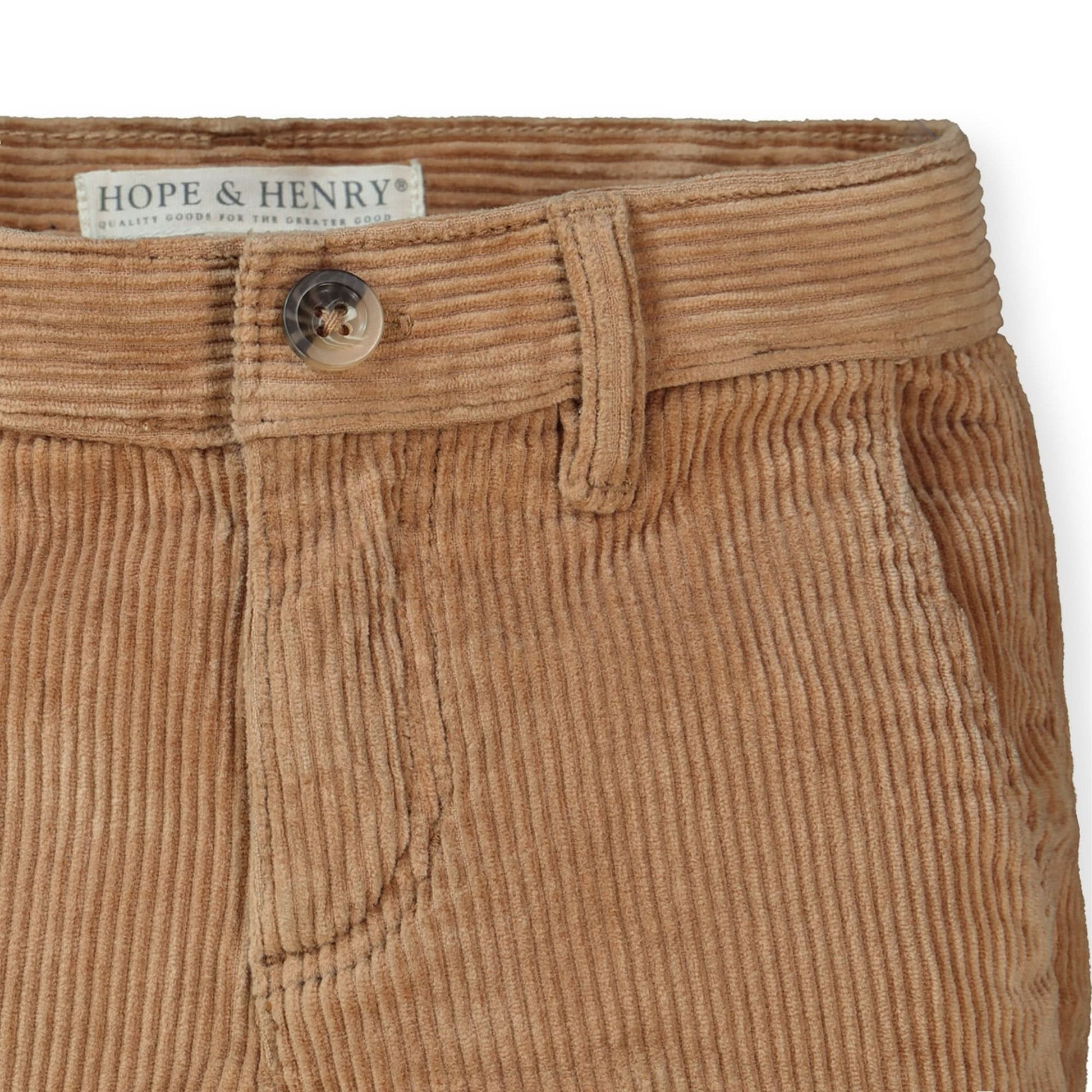 Organic Corduroy Pant - 98% Organic Cotton