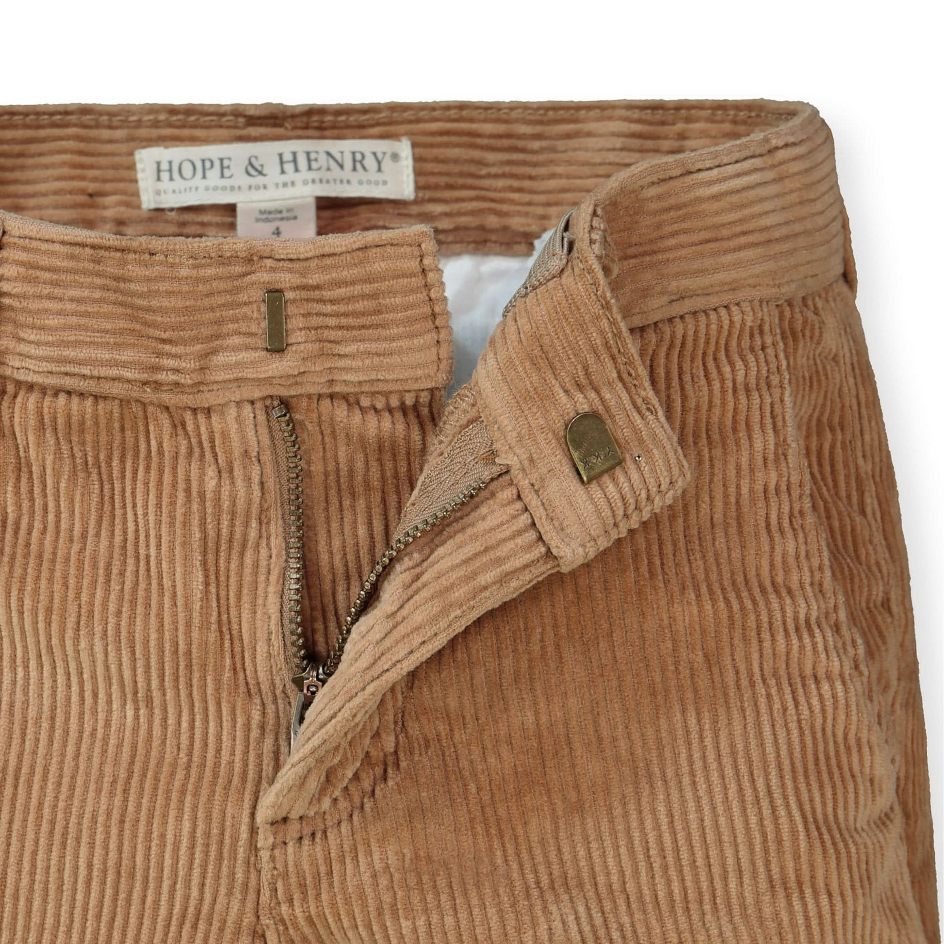 Organic Corduroy Pant - 98% Organic Cotton