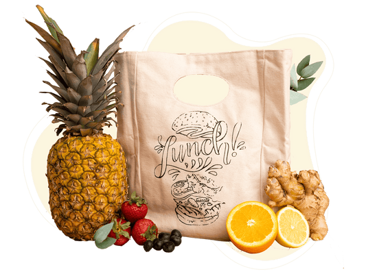 Canvas Lunch Bag - The Peony Haus