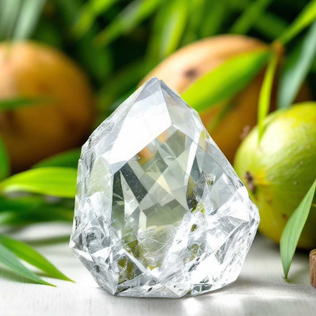 Island Zen Crystal-Enhanced Oil Diffuser, Car Air Freshener, 8ml