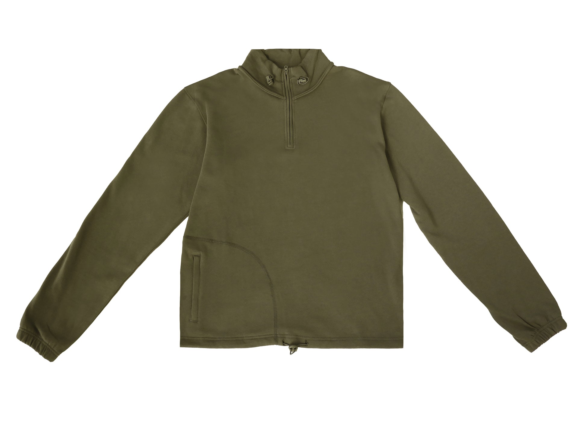 QUARTER ZIP SWEATER