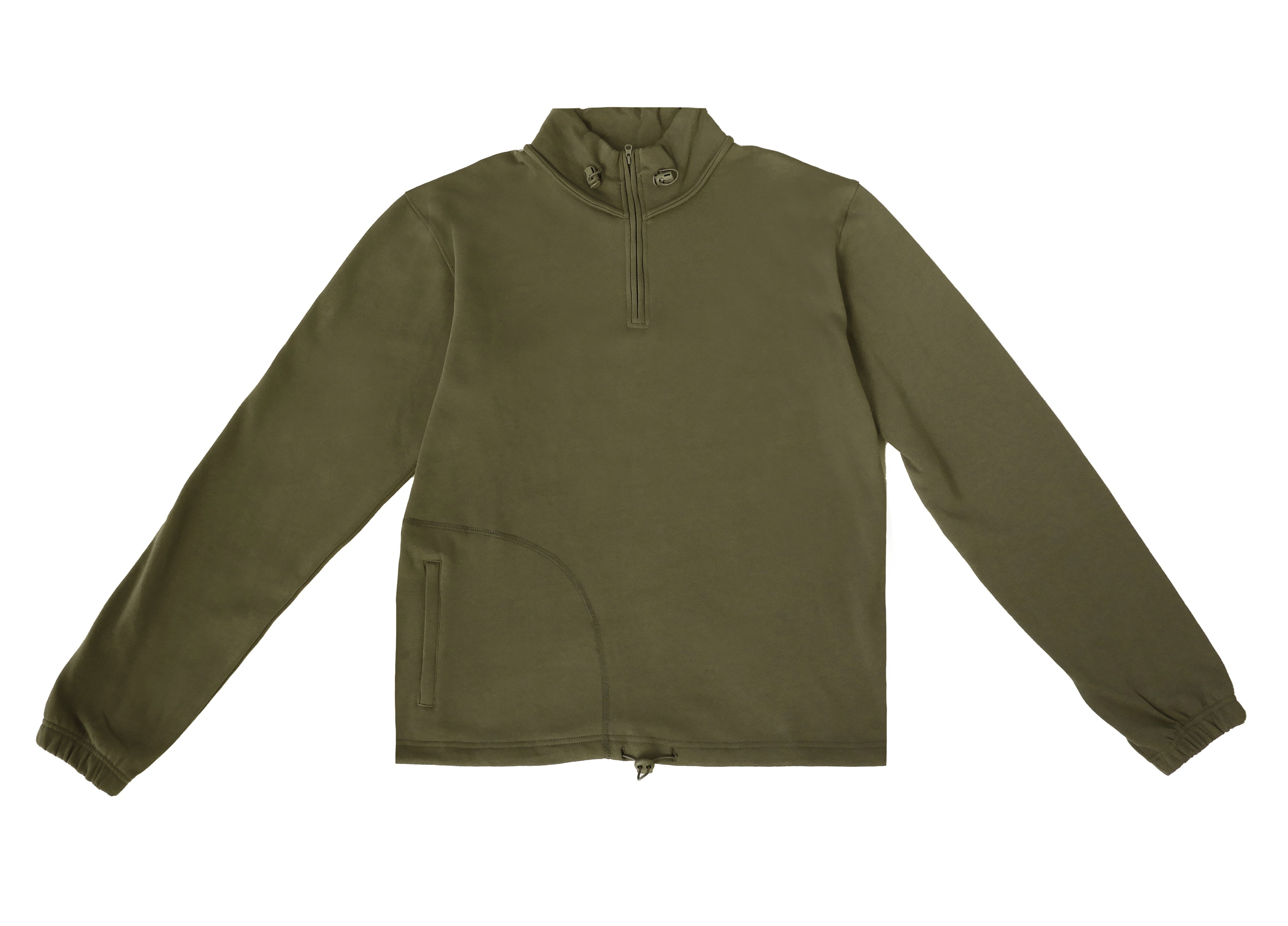 QUARTER ZIP SWEATER