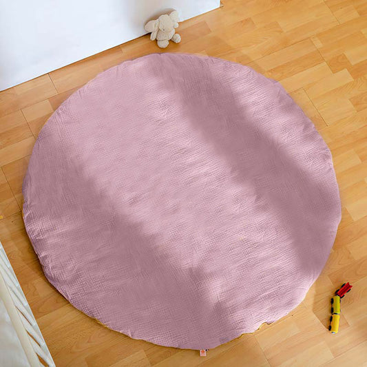 Organic Cotton Activity Mat Havane - Pink - The Peony Haus