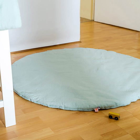 Organic Cotton Activity Mat Havane - Green - The Peony Haus