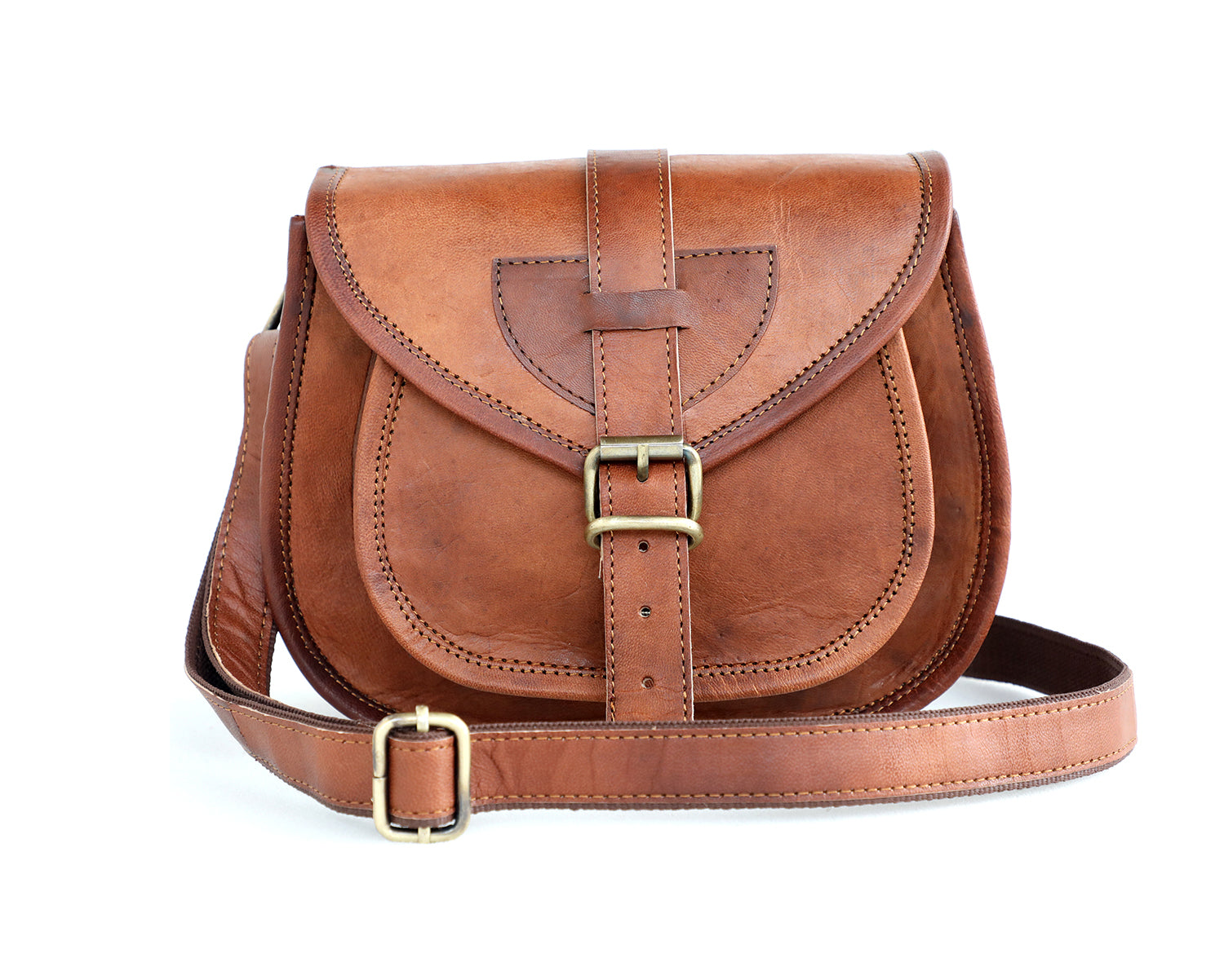 Genuine Leather Small Crossbody Purses Satchel for Ladies Handbags - The Peony Haus
