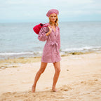 MEGHAN Mini Dress, in Gingham Red - The Peony Haus