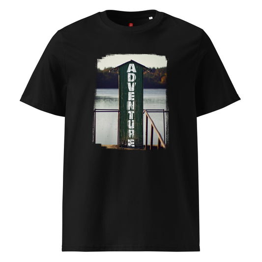 Rustic Cabin Eco T-Shirt | GOTS Organic Cotton | Mountain Life - The Peony Haus