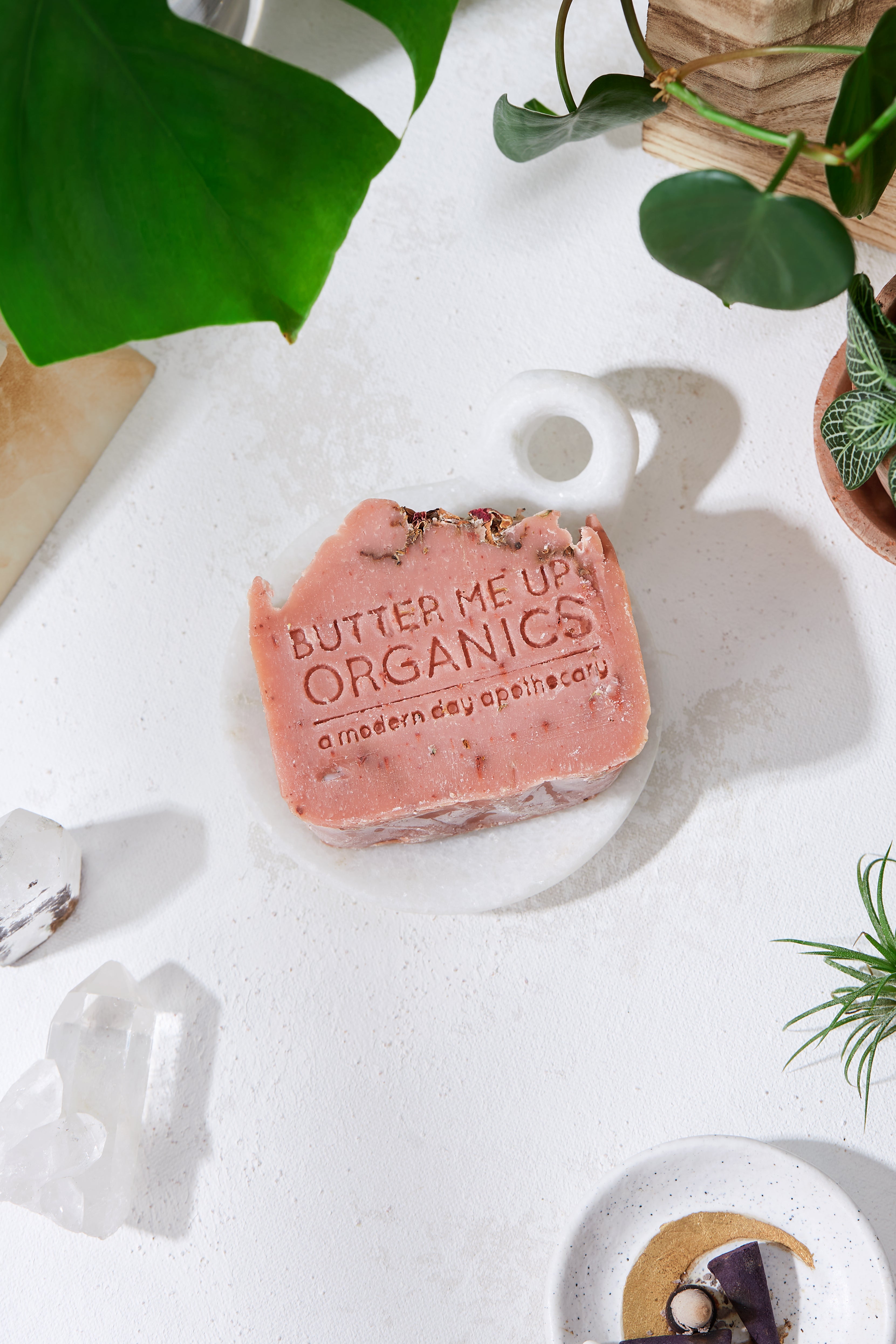 Rose Garden Organic Soap, 4oz - The Peony Haus