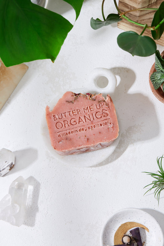 Rose Garden Organic Soap, 4oz - The Peony Haus