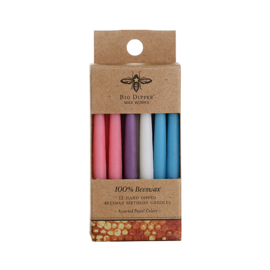 Big Dipper Wax Works Beeswax Birthday Candles - The Peony Haus