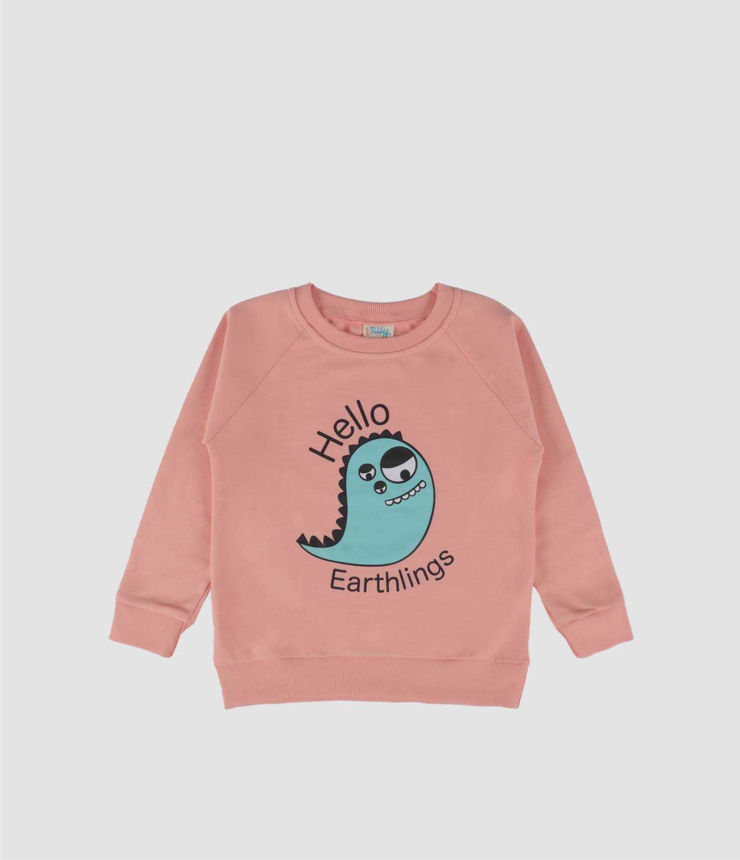 Hello earthlings organic sweatshirt