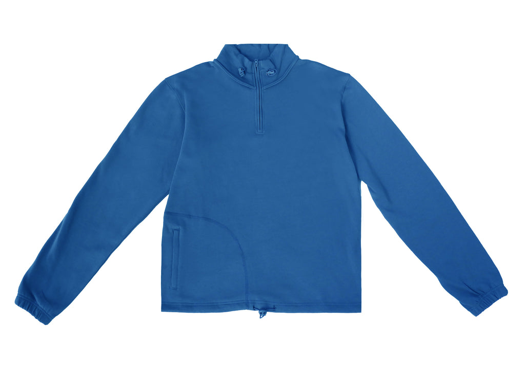 QUARTER ZIP SWEATER