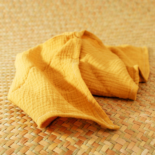 Organic Cotton Swaddles - Honey - The Peony Haus