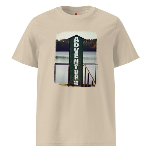 Rustic Cabin Eco T-Shirt | GOTS Organic Cotton | Mountain Life - The Peony Haus
