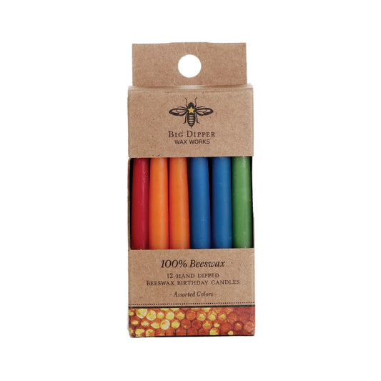 Big Dipper Wax Works Beeswax Birthday Candles - The Peony Haus