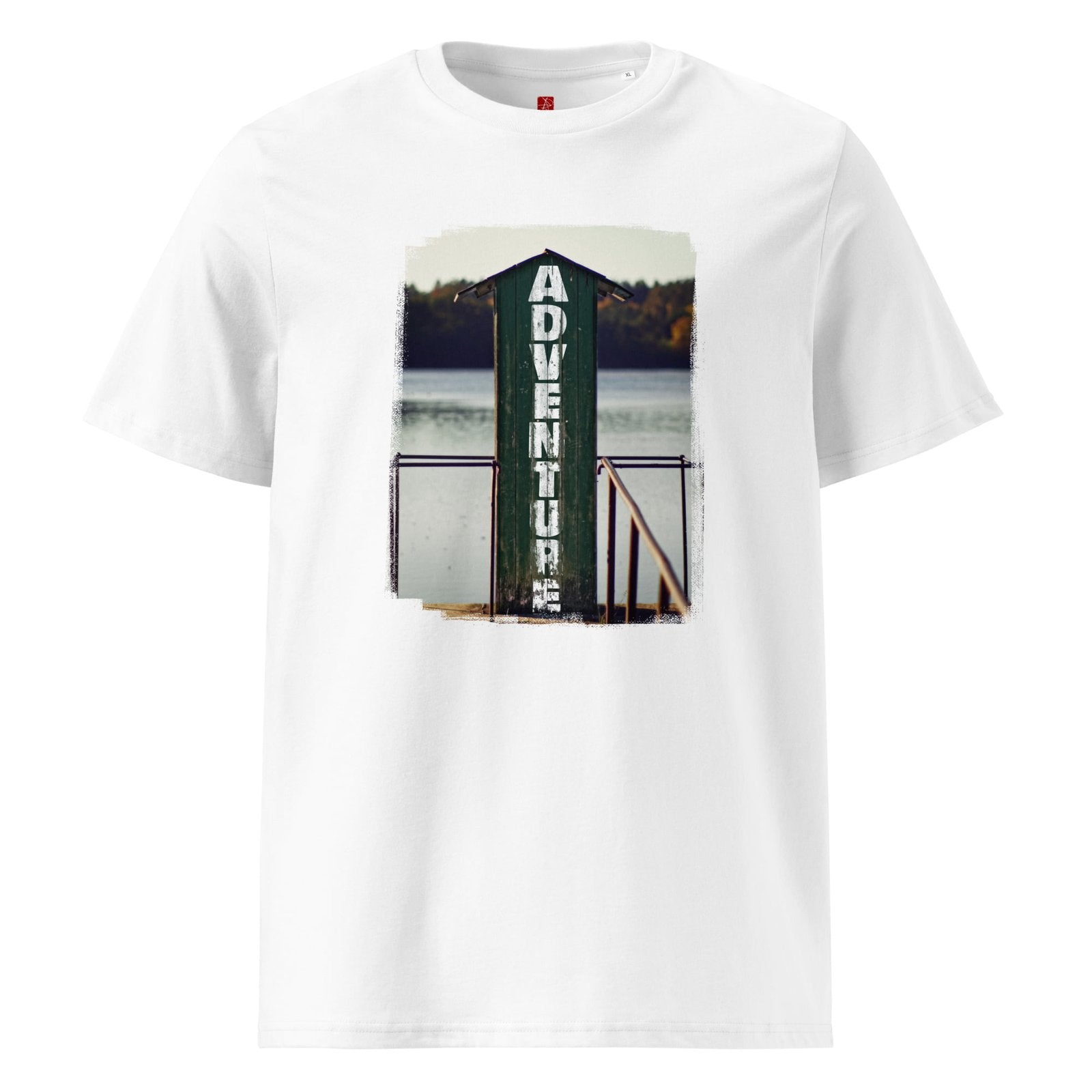 Rustic Cabin Eco T-Shirt | GOTS Organic Cotton | Mountain Life
