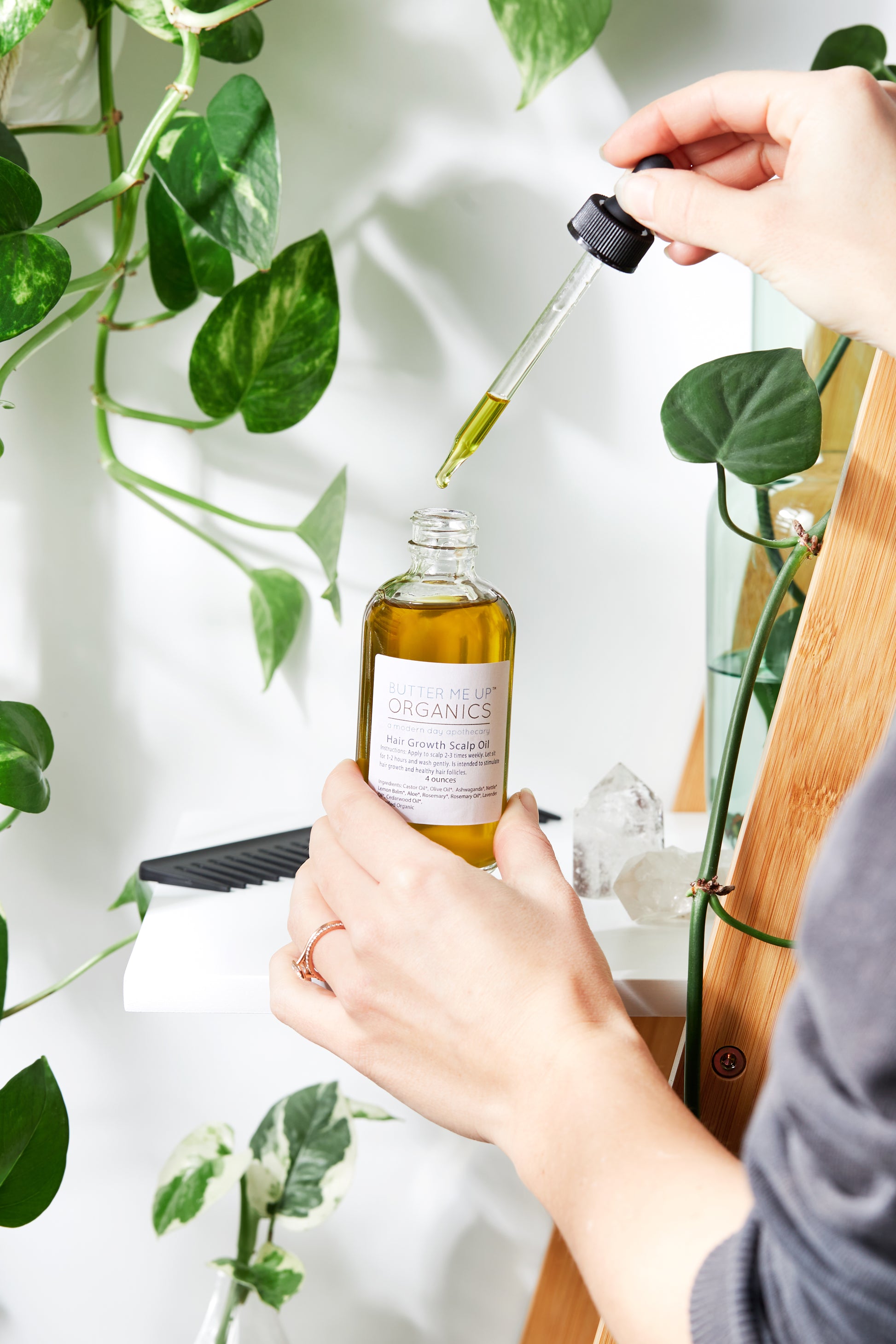 Organic Scalp Treatment / Scalp Oil / Hair Growth / Organic Hair Oil