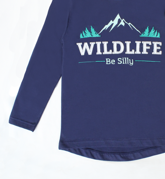 Wild life organic tshirt - The Peony Haus