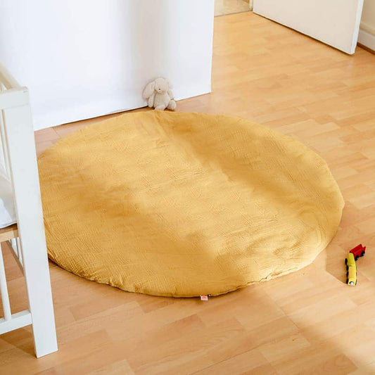 Organic Cotton Activity Mat Havane - Honey - The Peony Haus