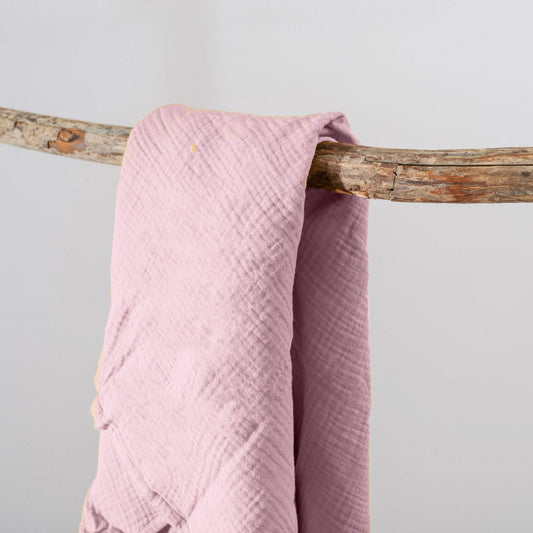 Maxi Organic Cotton Swaddles - Pink - The Peony Haus