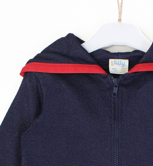 Denim Organic jacket - The Peony Haus