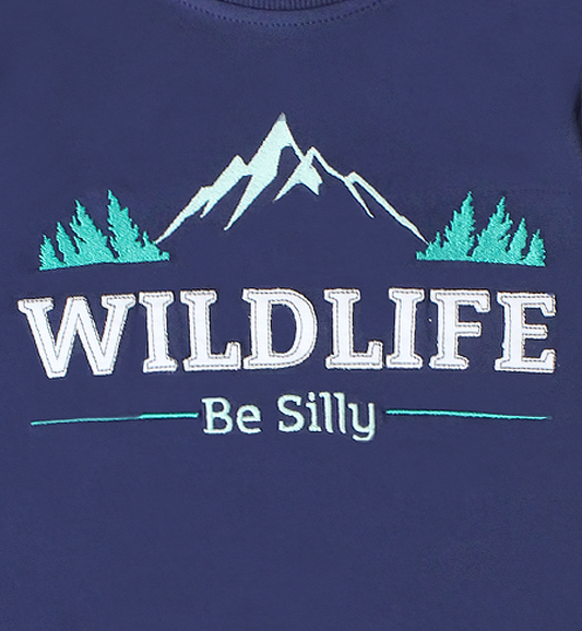 Wild life organic tshirt - The Peony Haus