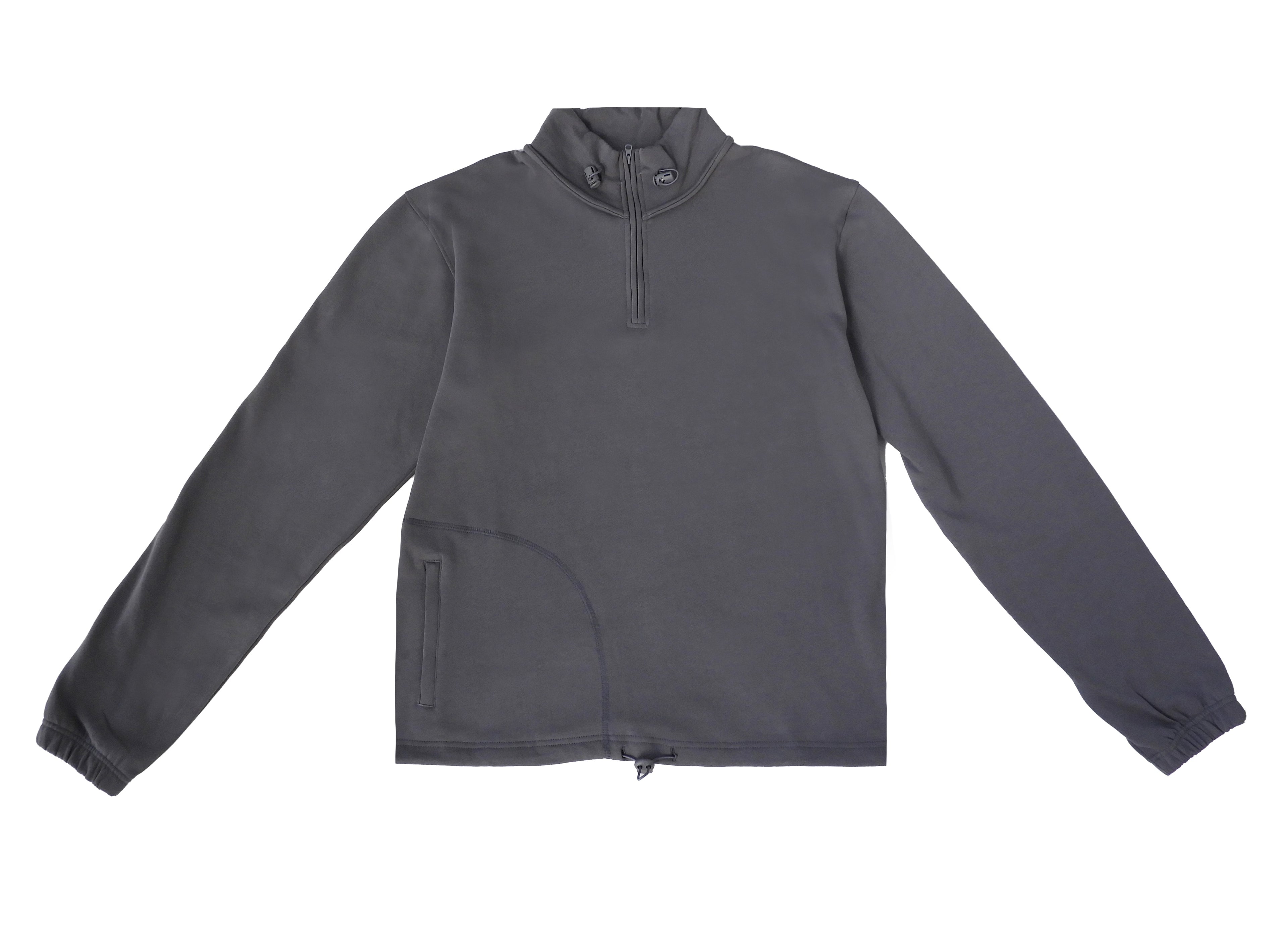 QUARTER ZIP SWEATER