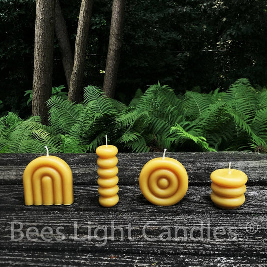 Donut Beeswax Candle Collection