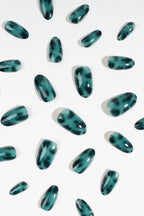 Emerald Amber | Soft & Durable Press-On Nails