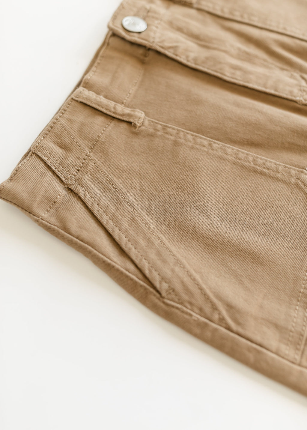 Erica Cotton Twill Midi Skirt - 98% Cotton
