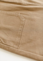 Erica Cotton Twill Midi Skirt - 98% Cotton