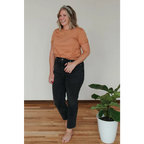 Organic Cotton Everyday T-Shirt in Toasted Nut