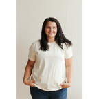 Organic Cotton Everyday T-Shirt in Natural