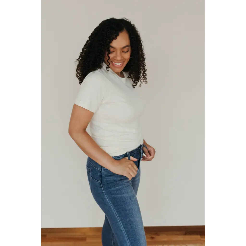 Organic Cotton Everyday T-Shirt in Natural