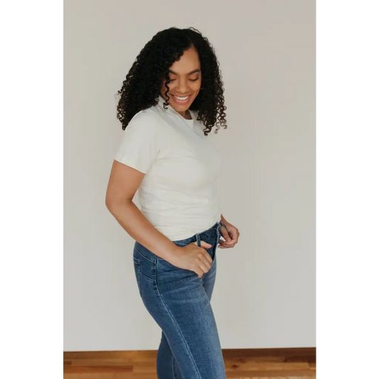 Organic Cotton Everyday T-Shirt in Natural