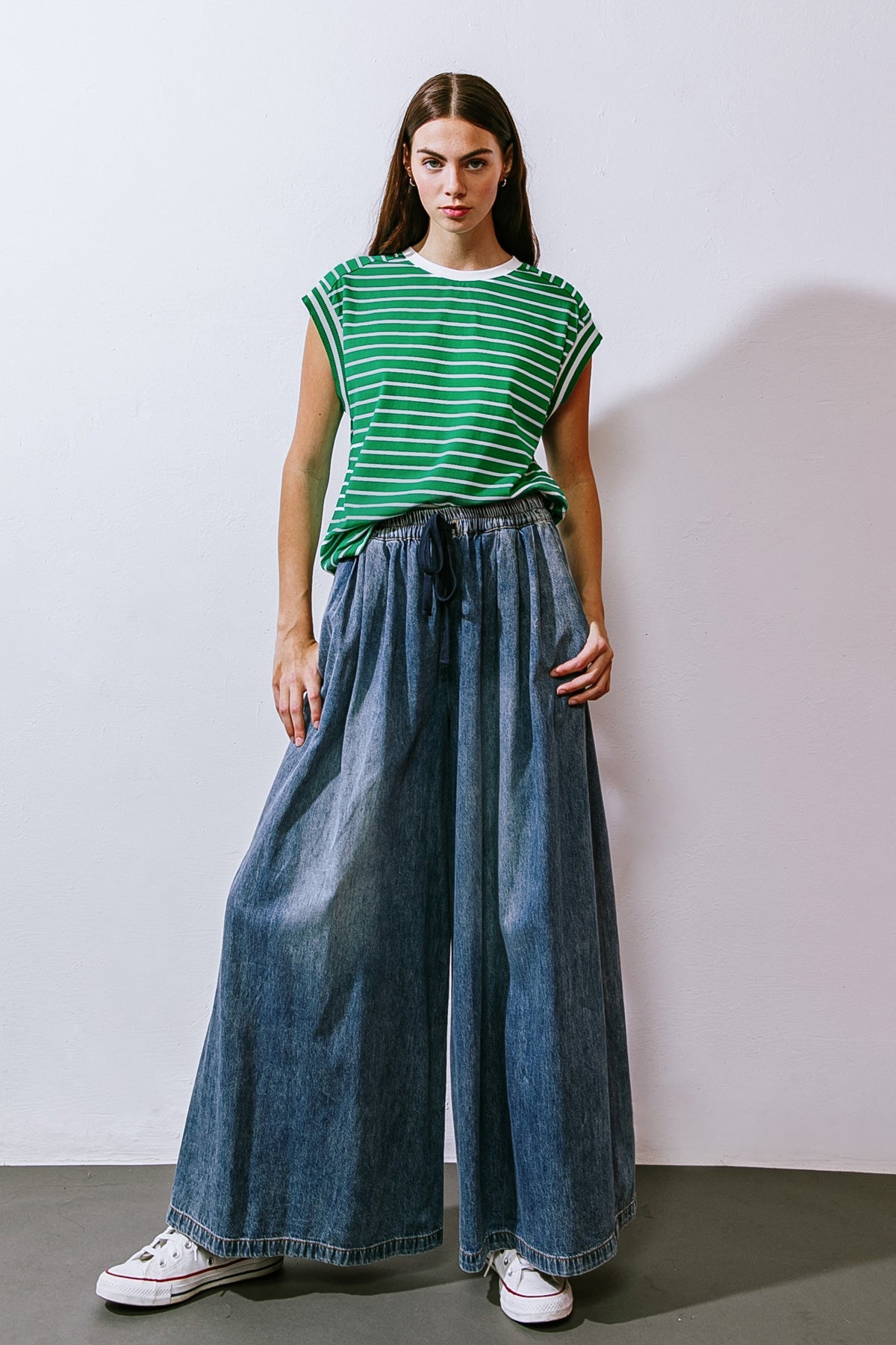 DRIFTWOOD DAYDREAMS KNIT TOP - 90% Cotton