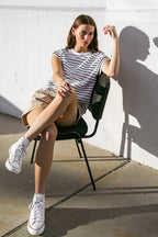 DRIFTWOOD DAYDREAMS KNIT TOP - 90% Cotton