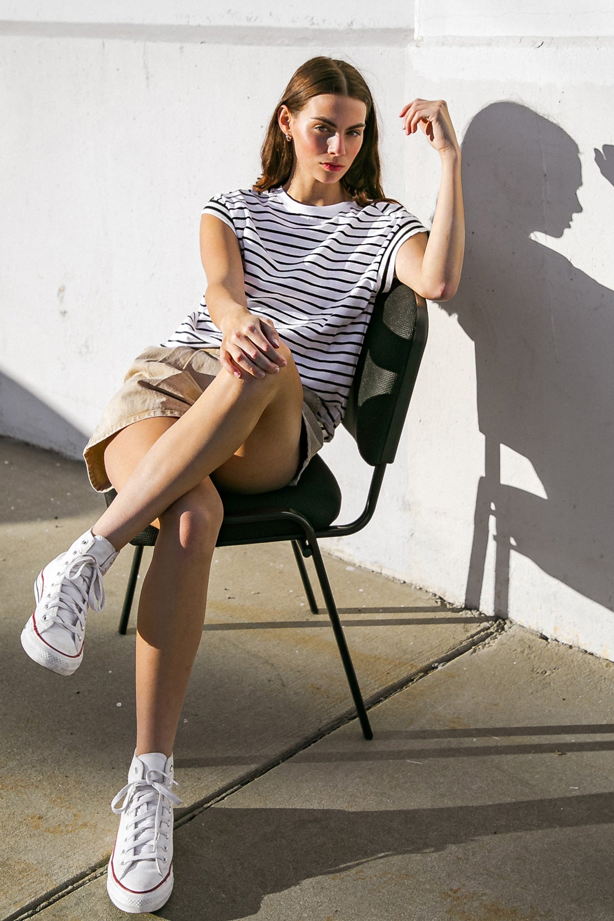 DRIFTWOOD DAYDREAMS KNIT TOP - 90% Cotton