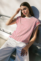 DRIFTWOOD DAYDREAMS KNIT TOP - 90% Cotton