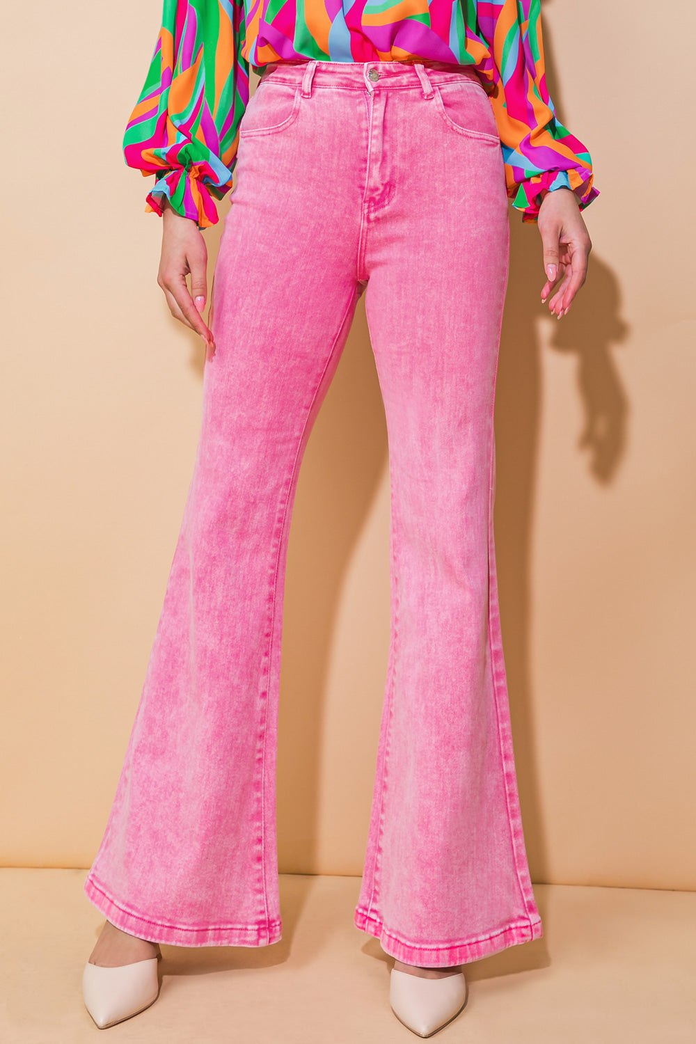 COMING TOGETHER TWILL PANTS - 98% Cotton