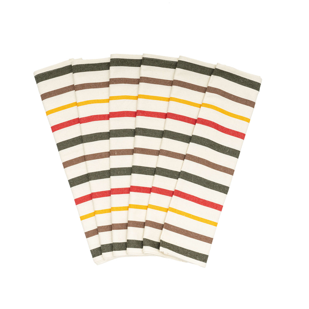 Striped Kitchen Towels - The Peony Haus