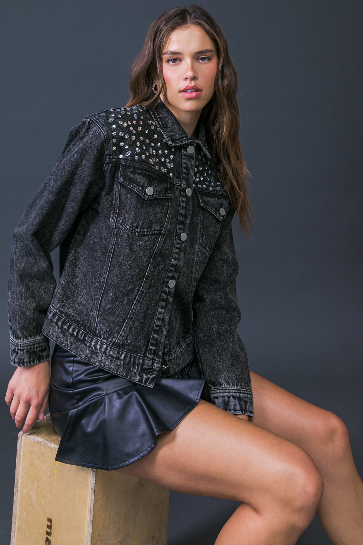 BE TRUE TO YOU DENIM JACKET - 90% Cotton