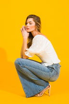 MY MUSE WASHED JEANS - 98% Cotton