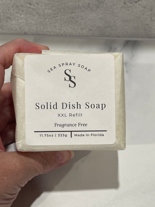 XXL Solid Dish Soap Bar (13.6oz)