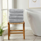 4 Pack Cotton Bath Towels - Kasper Collection