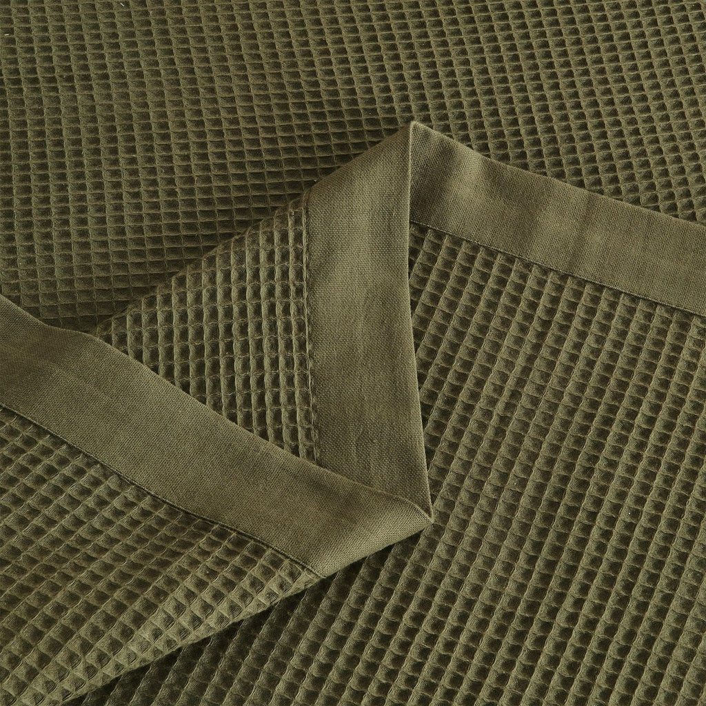 100% Cotton Small Waffle Weave Blanket