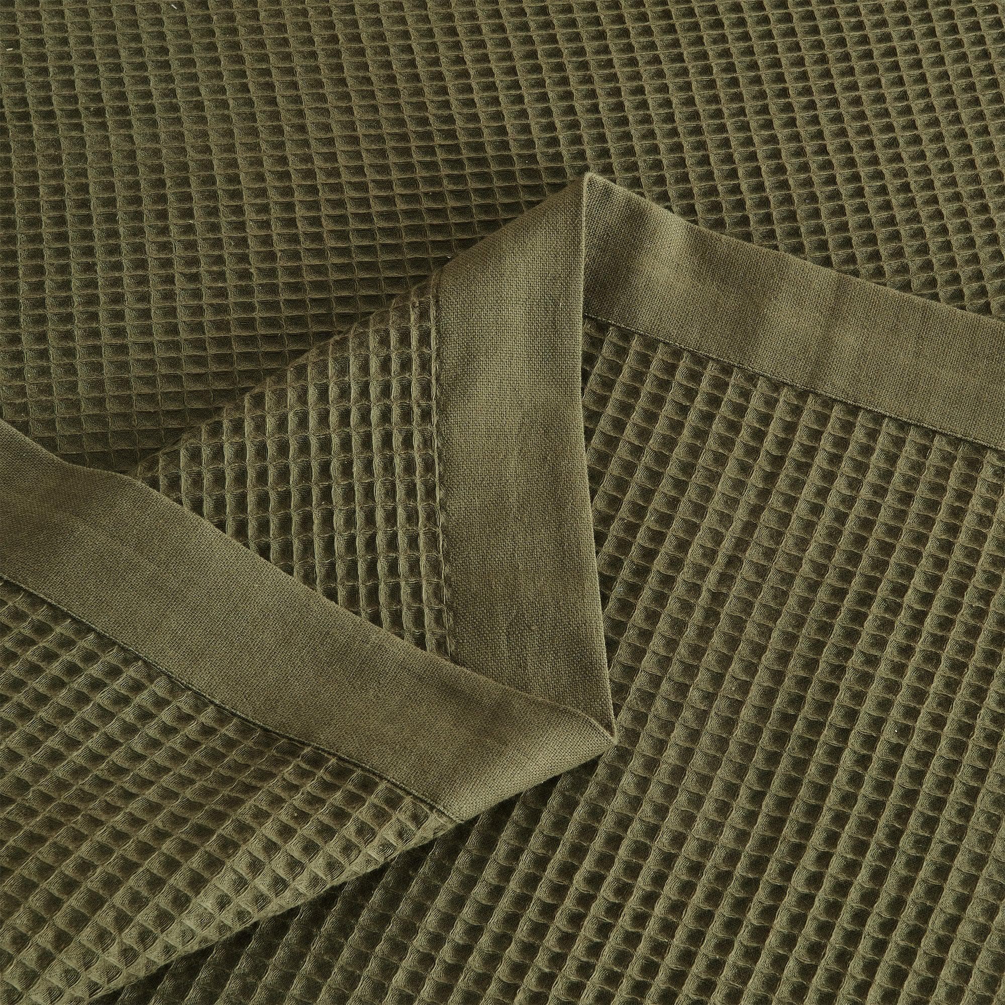 100% Cotton Small Waffle Weave Blanket