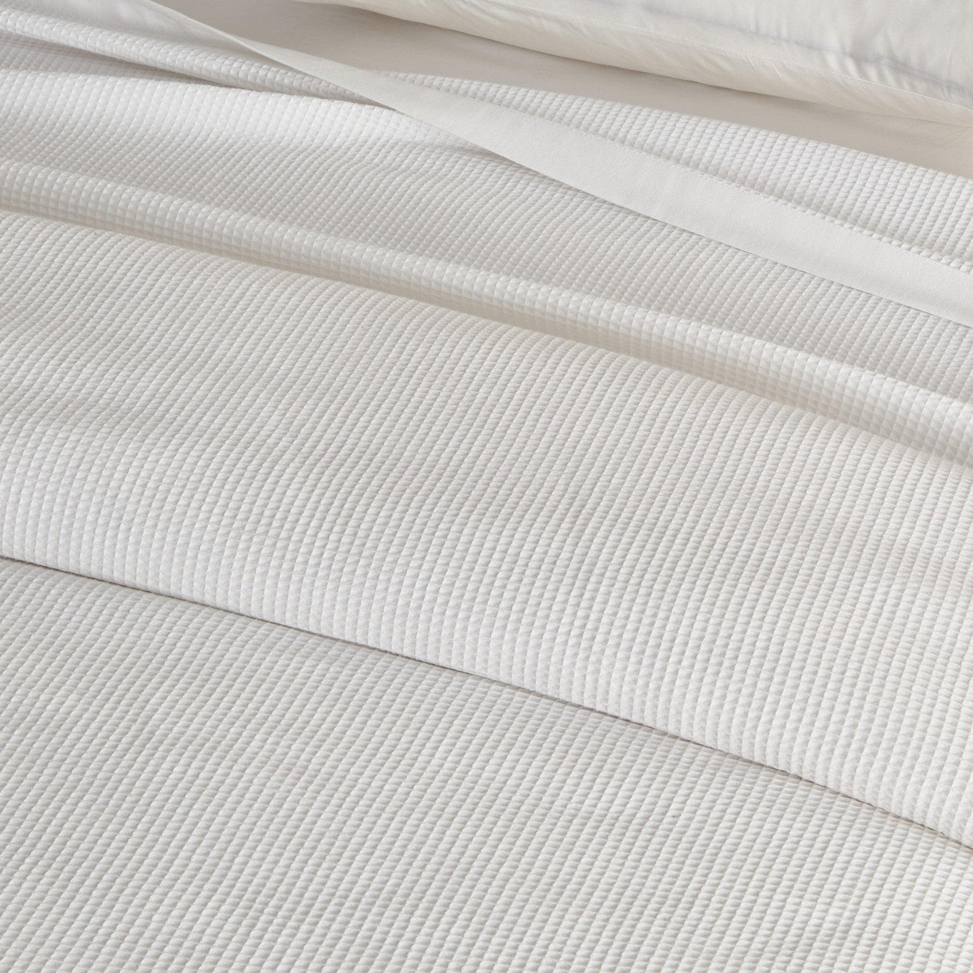 100% Cotton Small Waffle Weave Blanket