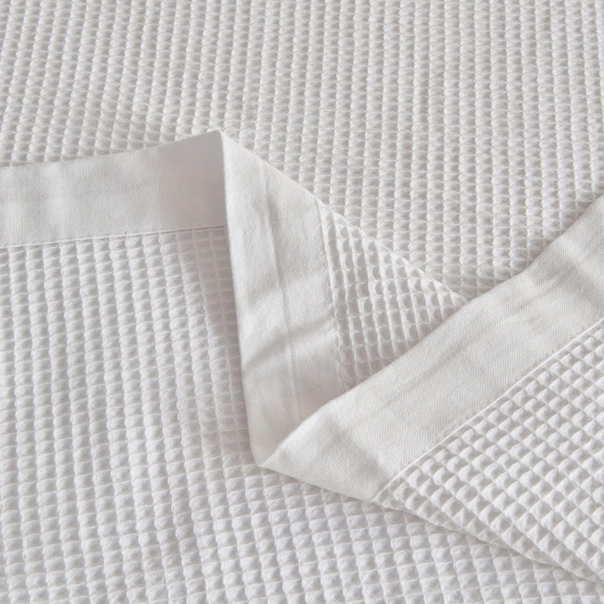 100% Cotton Small Waffle Weave Blanket