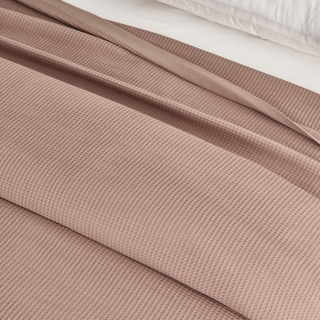 100% Cotton Small Waffle Weave Blanket
